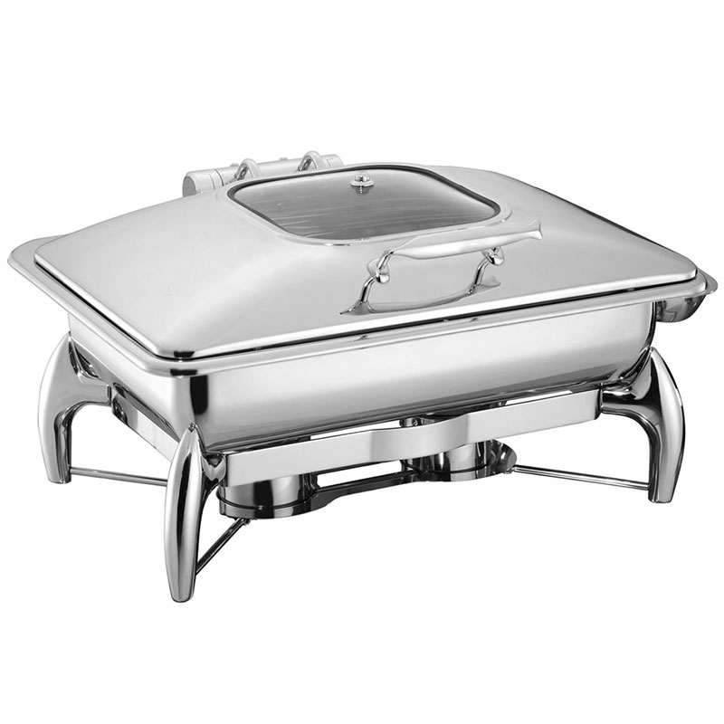 Commercial Chaffing Dish 9L Induction with Glass Top 1011L