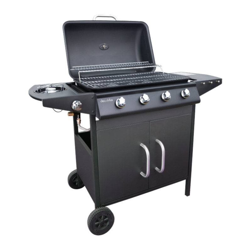 Decakila Barbeque Gas Grill 11.6kW Height 82CM Cooking Area 63×37cm KMGS006B