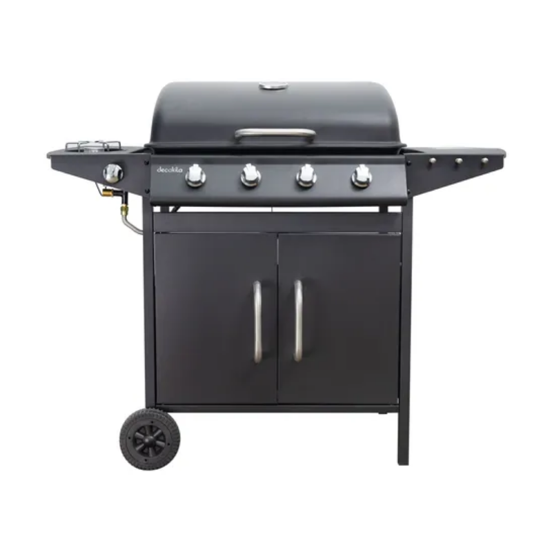 Decakila Barbeque Gas Grill 11.6kW Height 82CM Cooking Area 63×37cm KMGS006B