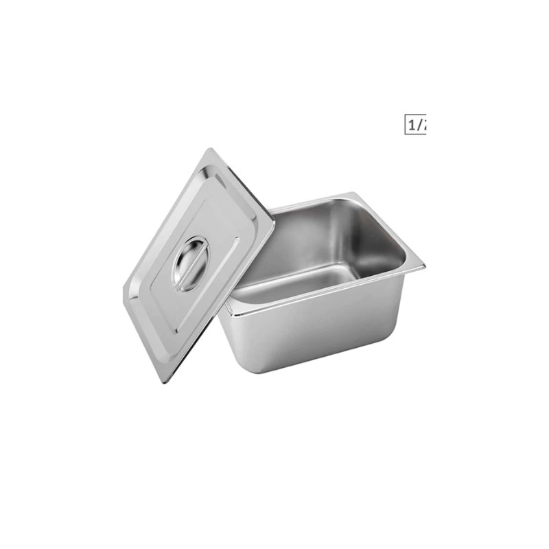 Commercial Chaffing Dish Pan with Lid 14x10cm 819-2 - 819-L