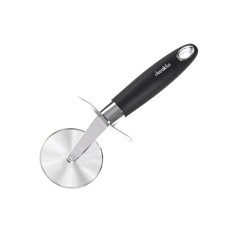 Decakila Pizza Cutter 430 Stainless Steel & PP Waffle Cutter Pie Cutter Non-Slip Handle Comfortable Grip KMTT068B