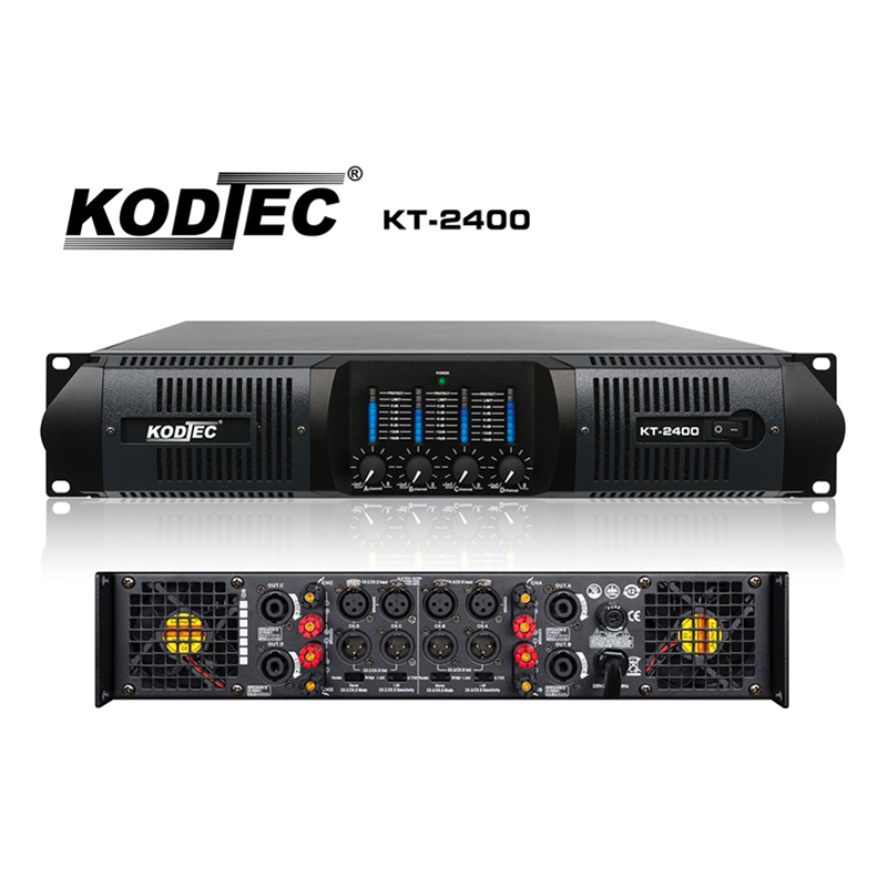 Kodtec Professional Music Power Amplifier Receiver 2400W KT-2400