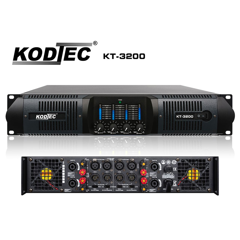 Kodtec Professional Music Power Amplifier Receiver 3200W KT-3200