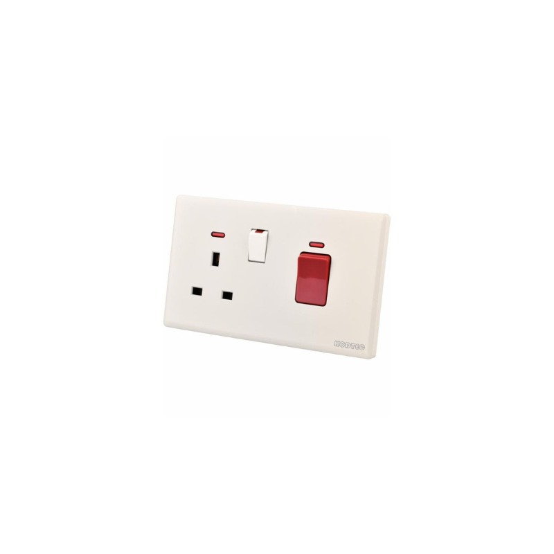 Kodtec Socket Kitchen 45A White KT-88KT-SO