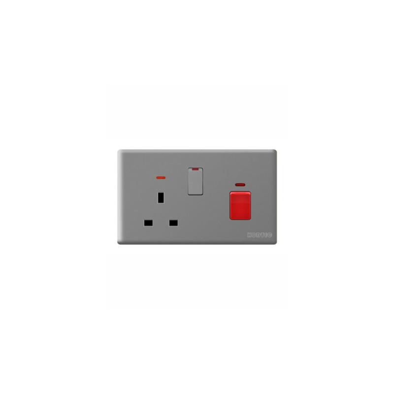 Kodtec Socket Kitchen 45A Gray KT-98KT-SO