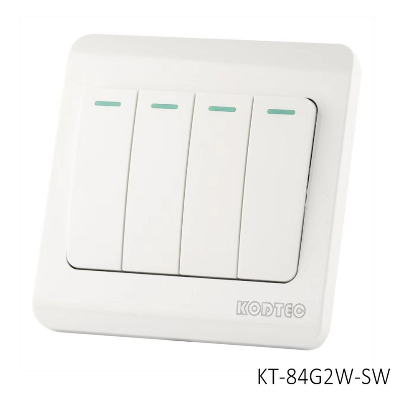 Kodtec Switch 4 Gang 2 Way KT-84G2W-SW