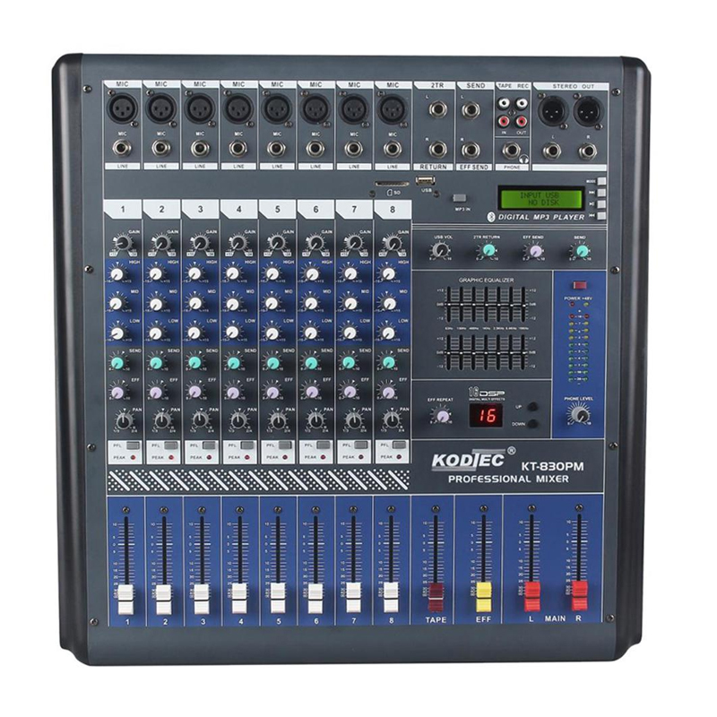 Kodtec Power Mixer 12 Channels KT-1230PM