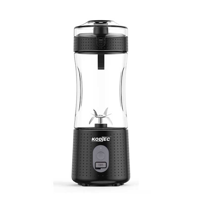 Kodtec Portable Blender 380ml, Plastic Rechargeable KT-3030PBL