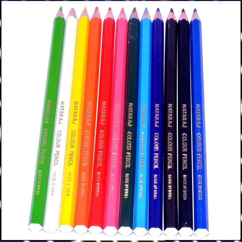 Nataraj Colour Pencils Big 12 Colours P01659