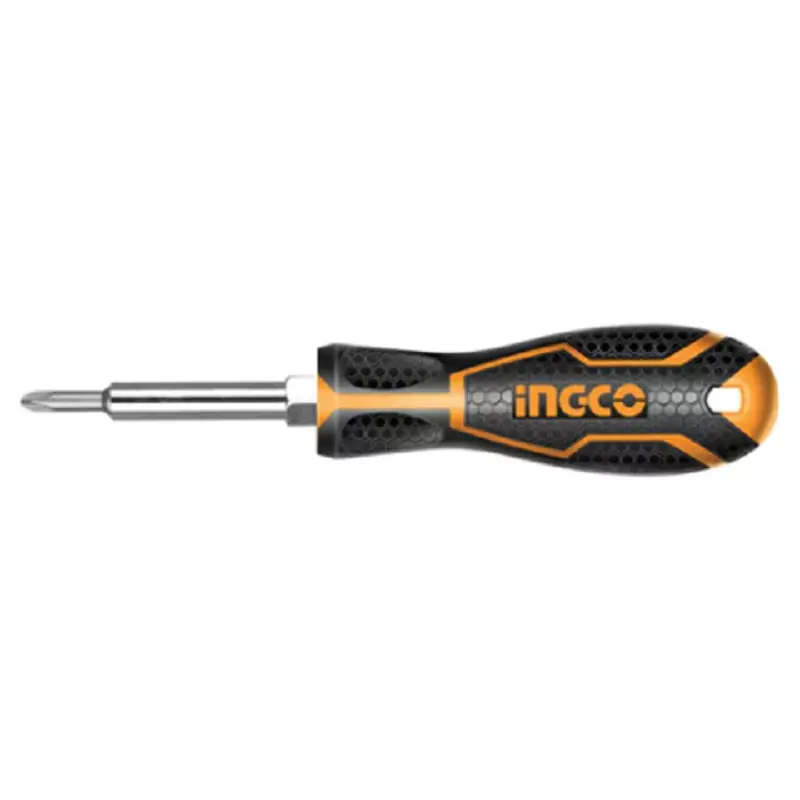 Ingco Screwdriver 6in1 Set 6.35x65mm AKISD0608