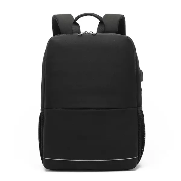 Coolbell Backpack Laptop Bag 15.6“ Man Women Packsack Messenger Case for Notebook Computer Black and Gray 10008