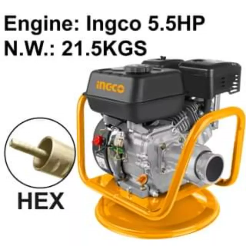 Ingco Concrete Vibrator Ingco Engine 5.5HP Petrol Hex Type GVR-22