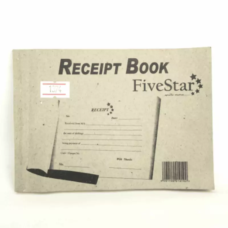 Fivestar Receipt Book 4x6 1374