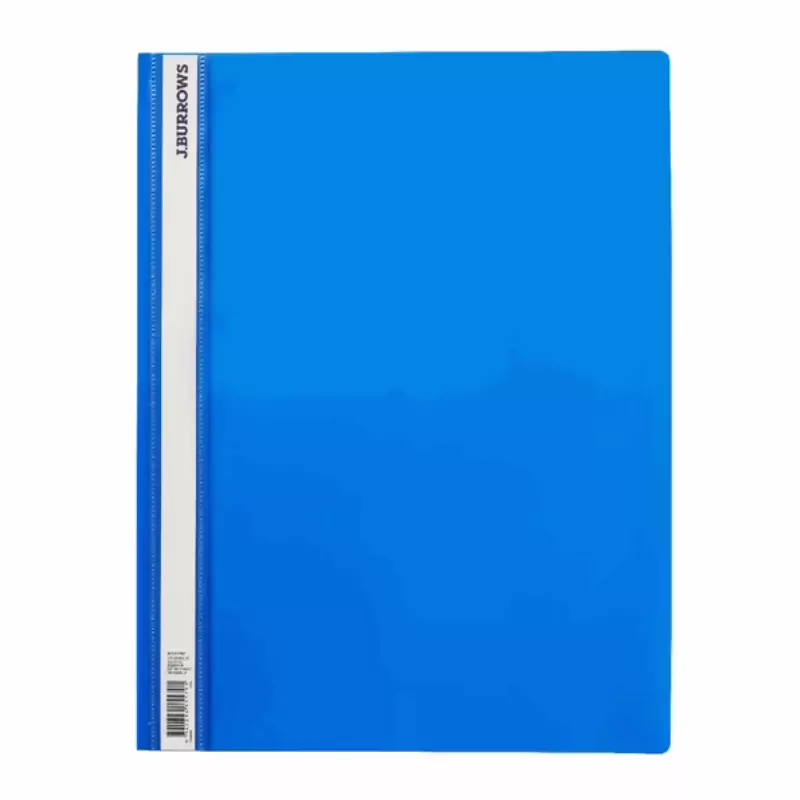 Generic Flat File Plastic Thick A4 120 Sheets Blue 1712