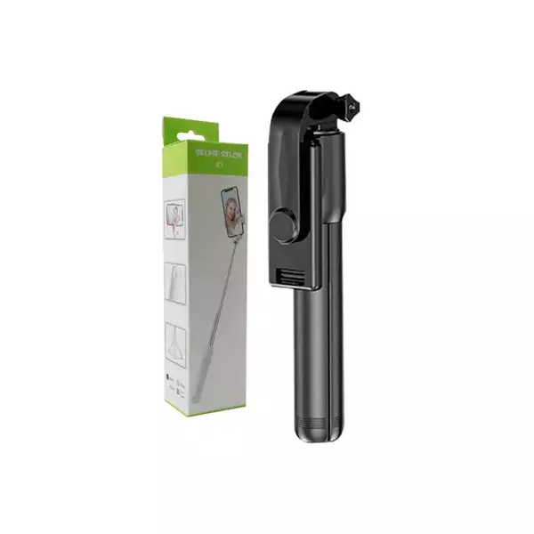 Mini Selfie Stick - Retractable Photo Pole with 360° Rotation, Multi-Mode Camera Function, Made of Aluminum Alloy, for Smartphones