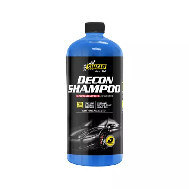 Shield-Auto Decon Shampoo, Strip Wash, Rinses Clean, Metallic Safe, 1L SH1527