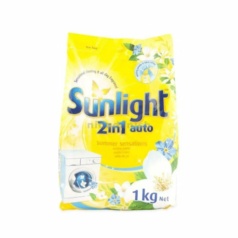 Sunlight Machine Wash 2in1 1kg Auto Detergent Powder