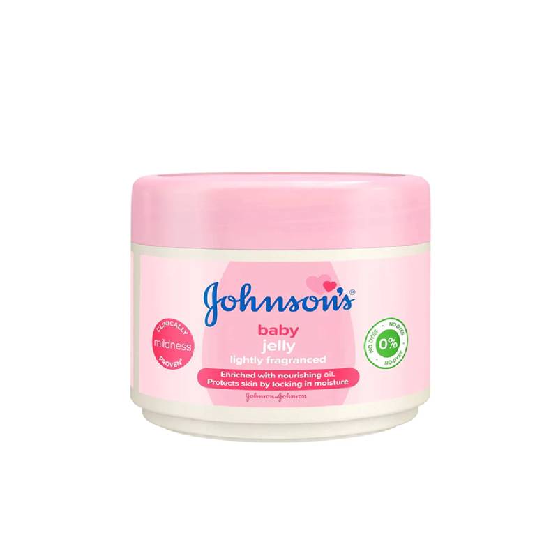 Johnsons Baby Jelly Scented Lightly Fragranced, Enriched with Nourishing Oil, Moisture Protect, Dermatologist & Allergy Tested, Hypoallergenic,100ml 2817