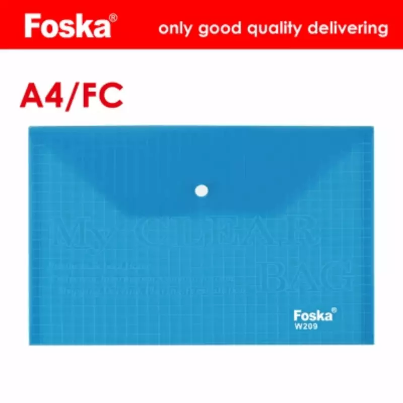 Foska My Clear Bag A4 Thick W208CA -16 15837