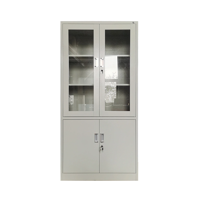 Trix Up Glass Door Down Metal Door Office Cupboard Trix-H2