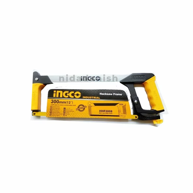 Ingco Hacksaw Frame TPR Handle 12" HHF3008