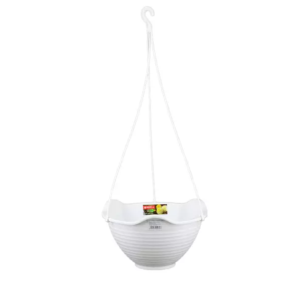 Lionstar Flower Pot No8 Clover Ø 237 x H 573MM FH-17 Hanging Planter Pot, Outdoors and Indoors Garden, Sturdy and Durable