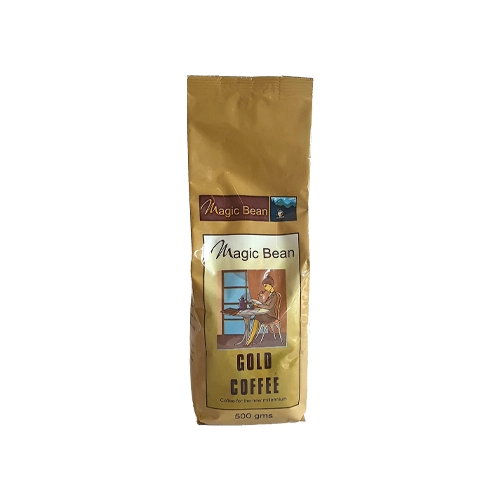 Magic Beans Gold Coffee Ground 500gms Fresh Kilimanjaro Coffee