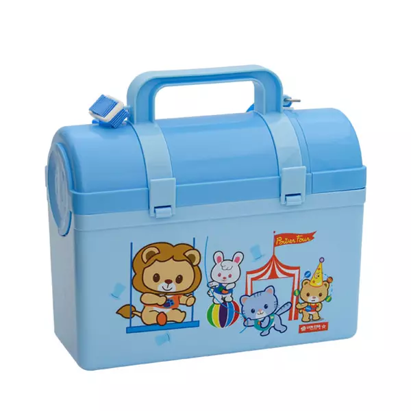 Lionstar Lunch Box Reno School Box SB-4 Kids Meal Box Tiffin Box, Leak Proof Plastic Lunch Box BFA Free