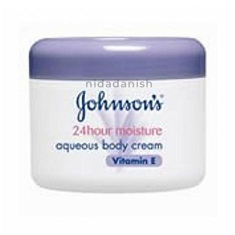 Johnsons Aqueous Body Cream, Body Care, 24 Hour Moisture, Vitamin E, 350ml 2967