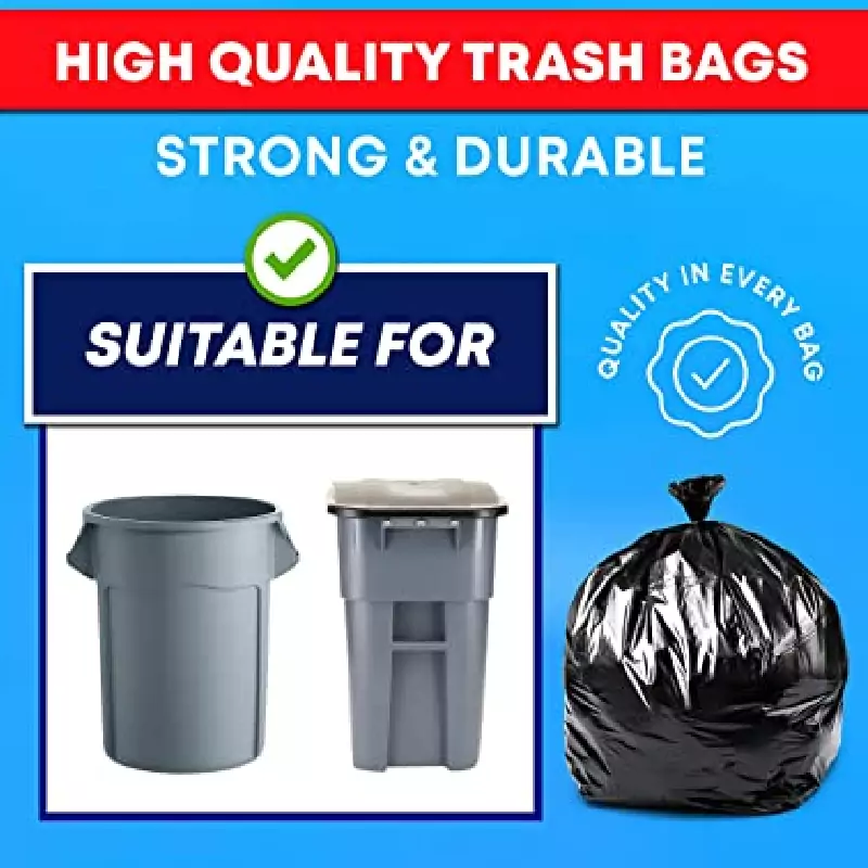 Canadian Harvest Bongo Trash Bags Xtra Large 240L 10 Bags Pack of 15