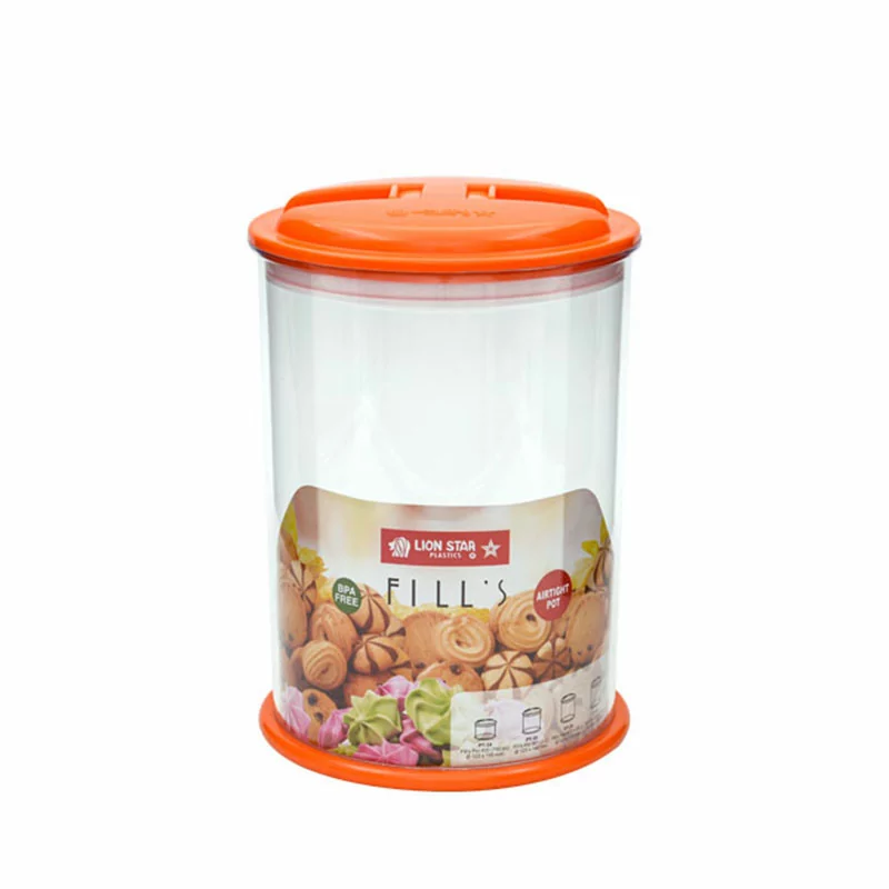 Lionstar Storage Plastic Jar 2750ML Fill's Pot 902 PT-39 Air Tight Container & Storage Space Saving Box BPA Free