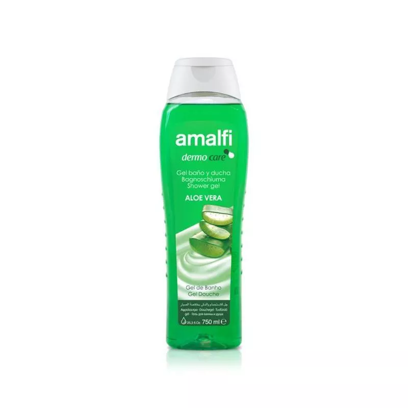 Amalfi Bath & Shower Gel Aloe Vera for All Skin Types 750ml 3360