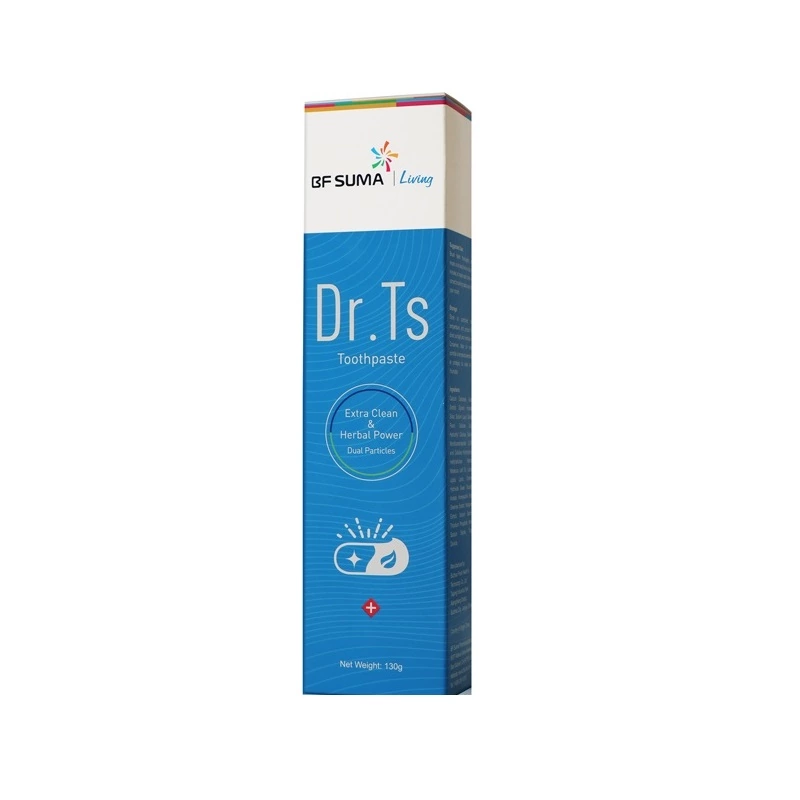 BF Suma Dr. Ts Toothpaste Suma Living, Clean Teeth, Prevent Cavities, Strengthen Enamel, 130g AP101E