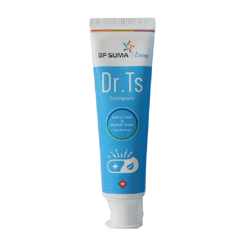 BF Suma Dr. Ts Toothpaste Suma Living, Clean Teeth, Prevent Cavities, Strengthen Enamel, 130g AP101E