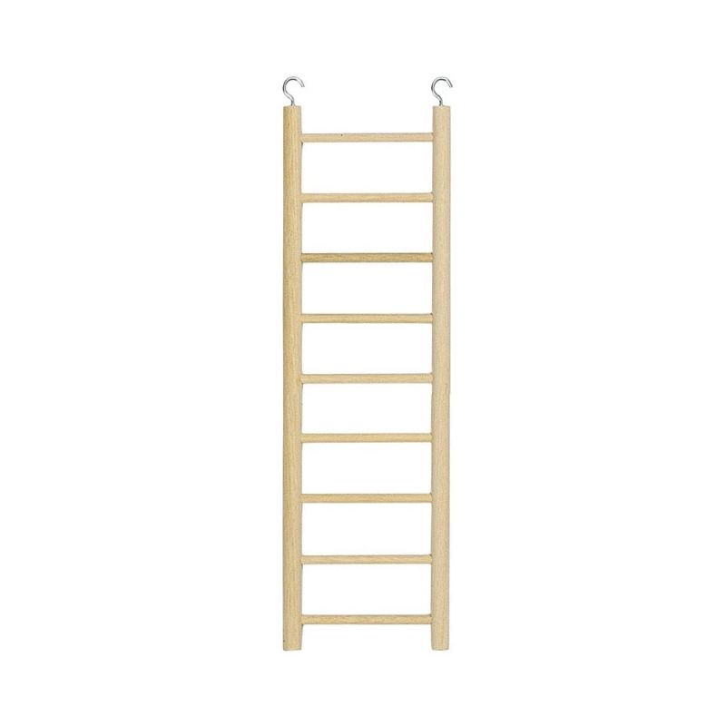 Ferplast Wooden Bird Ladder 9 Steps