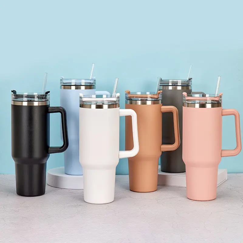 1200ml Double Wall 304 Stainless Steel Vacuum Flask Insulated Thermos Tumbler - WN25T