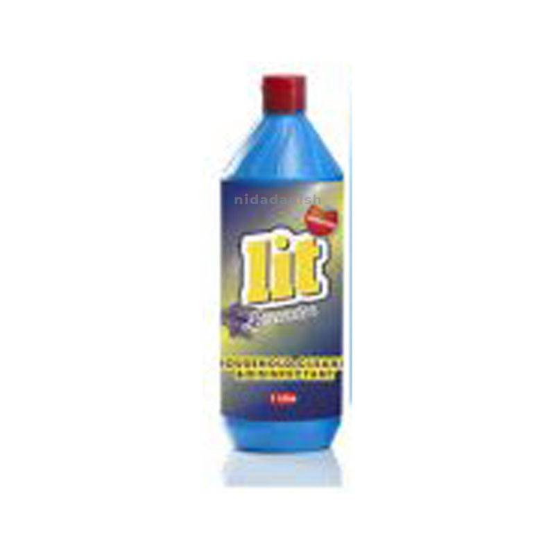 LIT Household Cleaner & Disinfectant for Tiles, Showers, Sinks & Kitchen Worktops Lavender 1L