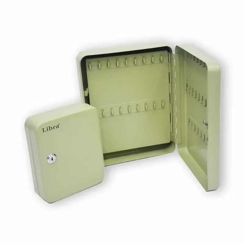 Libra Key Box Holder with Key Lock 20 Keys Aluminium (Keychain Included) MX-KB-20