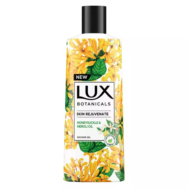 Lux Botanicals Skin Rejuvenate Honeysuckle & Neroli Body Wash 400ml Pack of 5 ULBOT01