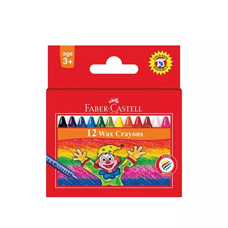 Faber Castell Crayon Colors Bullet Pack of 12 120042