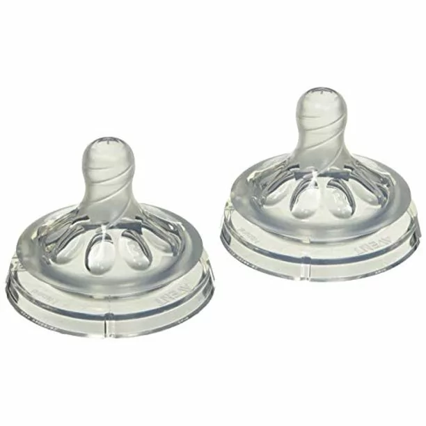 Philips Avent Teat Natural Medium Flow 3 Hole 3m+ 2's 043/27