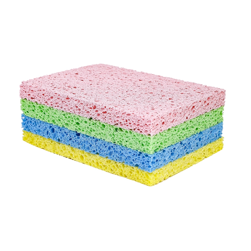 Oks Kitchen Cellulose Sponge 15x11x1.5CM Super Absorbent Antibacterial Sponge OKS-6630