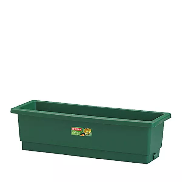 Lionstar Rectangular Flower Pot Large Fp-11 Plastic Planter Pot, Outdoors and Indoors Garden, Sturdy and Durable