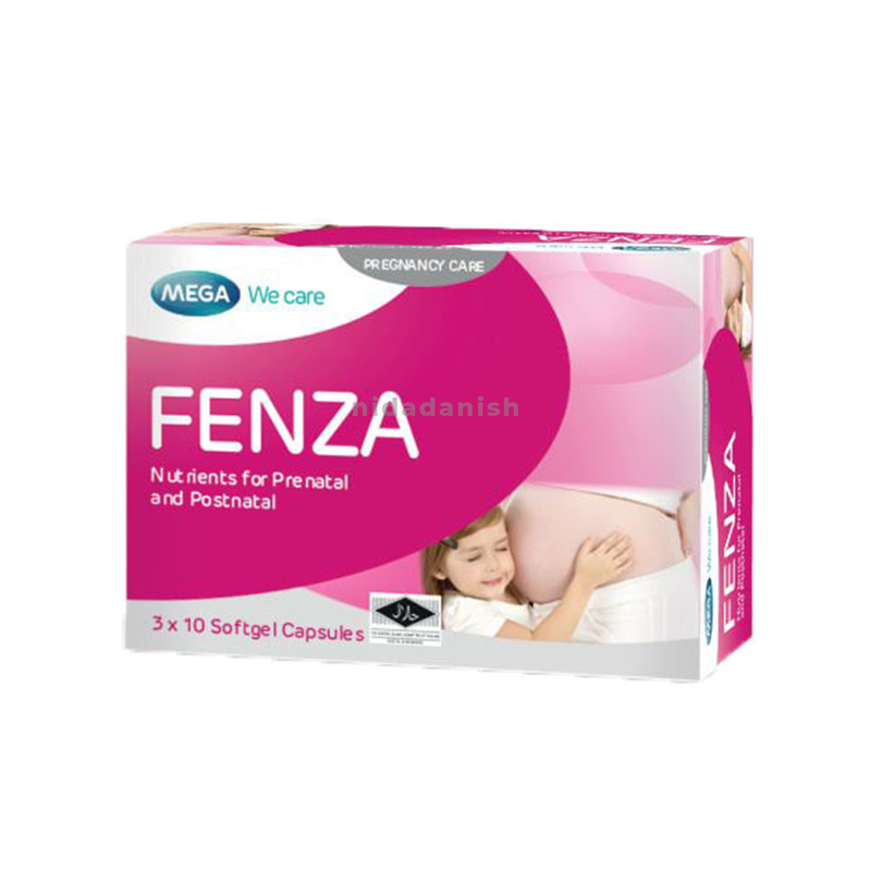 Mega Multi-Vitamins Fenza Pregnancy Care Softgel 30 Caps 21023 NV