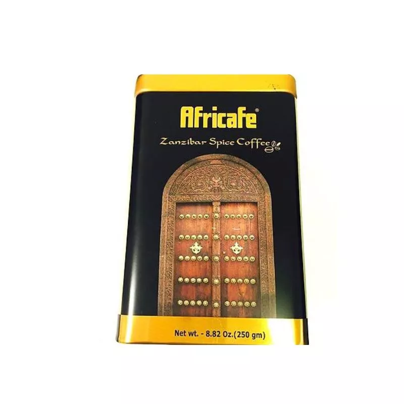 Africafe Zanzibar Spice Coffee Tin 250g AF027 (Pack of 12)