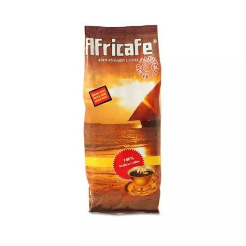 Africafe Zanzibar Blend Beans Medium 500g AF020 (Pack of 6)