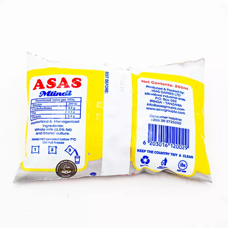 Asas Mtindi 250ml Pack of 6