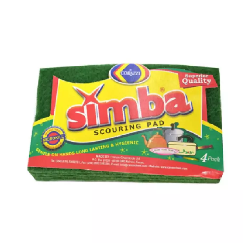 Simba Scouring Pads Economy 4pcs Pack of 48