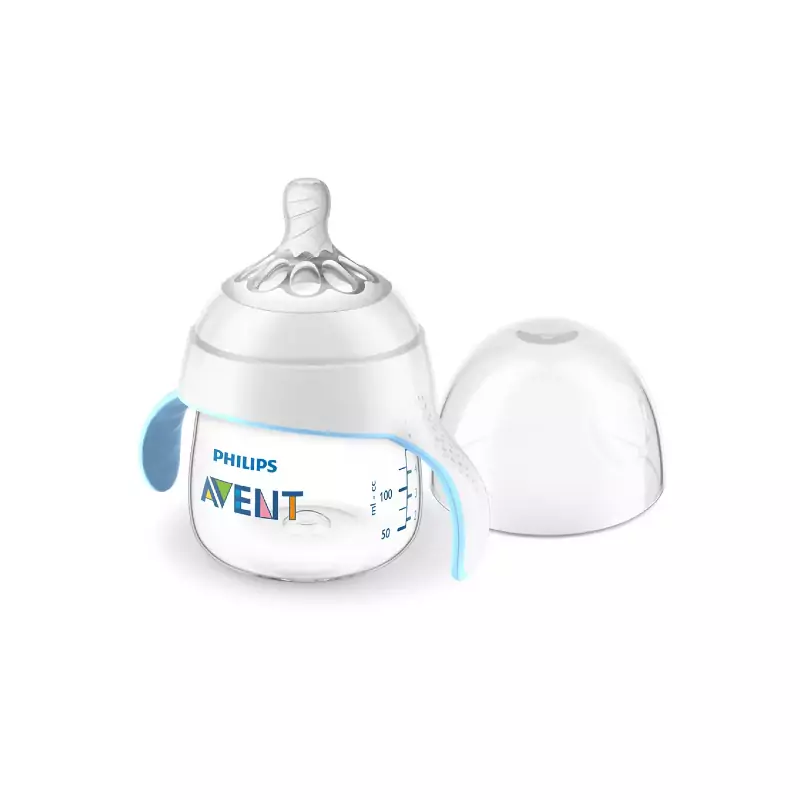 Philips Avent Bottle Natural Side Handle 150ml/5oz 4m+ 262/06