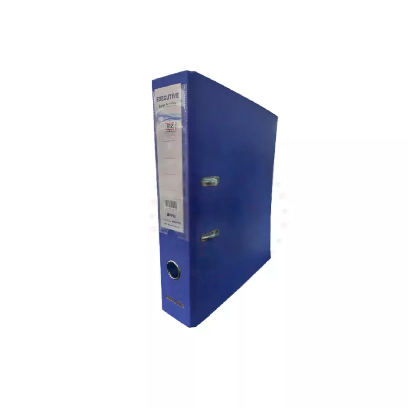 Executive PVC Box File 3" Blue 15132